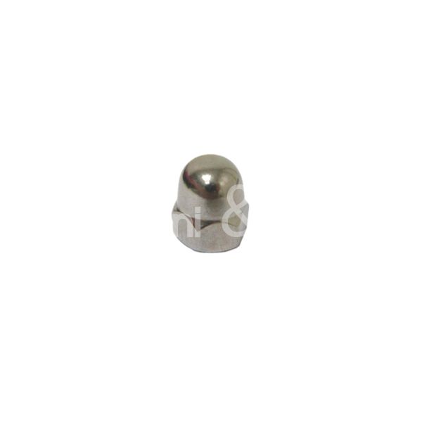 Ambrovit s.p.a. 1587005 dado cieco art. 15870 materiale acciaio finitura zincato Ø m 5 l mm 10 impronta esagonale mm 8