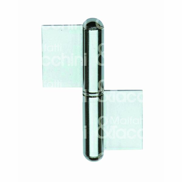 Aldeghi 1222i060s fisce saldare a tappo art. 1222in mano sx sezione 2 ali acciaio inox l mm 60 - Ø mm 14,5