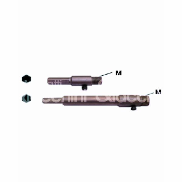 Krino 21115502 gambo esagonale per frese impact art. 21115502 Ø ma 16 - l mm 220