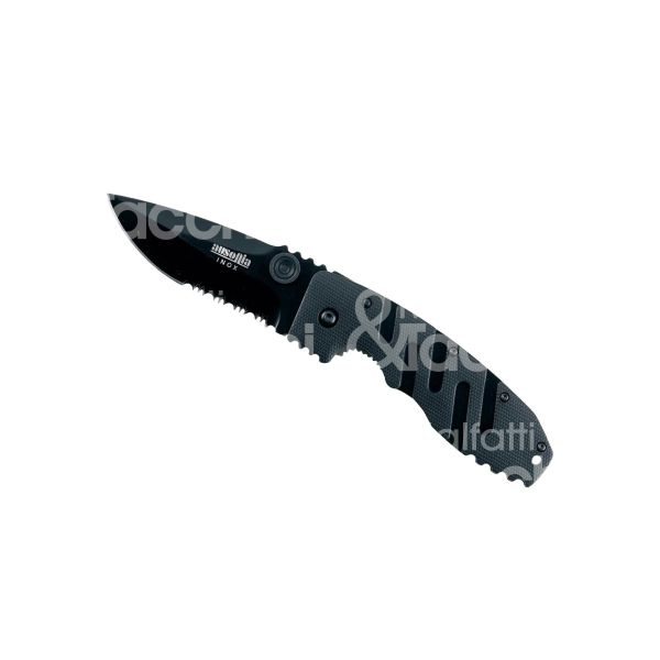 Ausonia 26238 coltello tascabile art. stealth multiuso misura mm 200 lama acciaio inox manico fibra