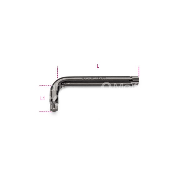 Beta 000970015 chiave torx maschio piegata art. 97 misura tx 15