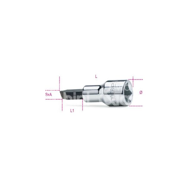 Art. 009200458 chiavi a bussola a giravite art. 920lp 1/2 misura 2x12