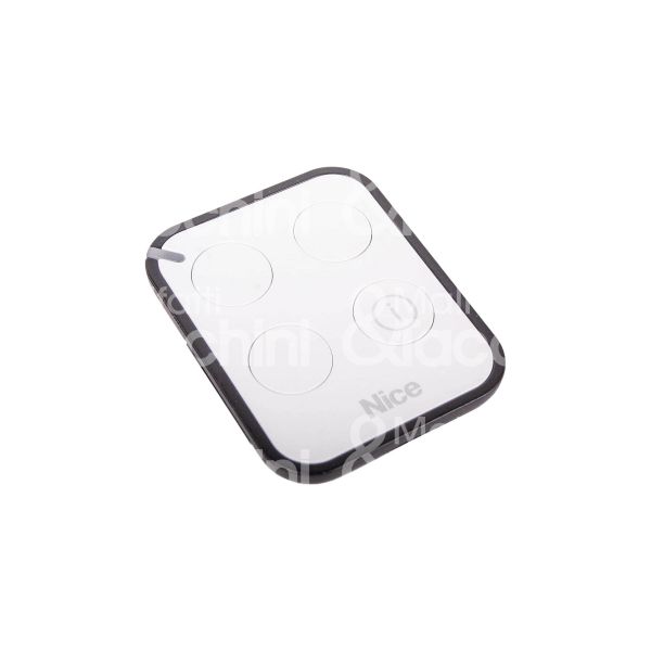 Art. 21156 radiocomando nice nc/on3ebd 433,92 mhz rolling-code bianco 4 canali