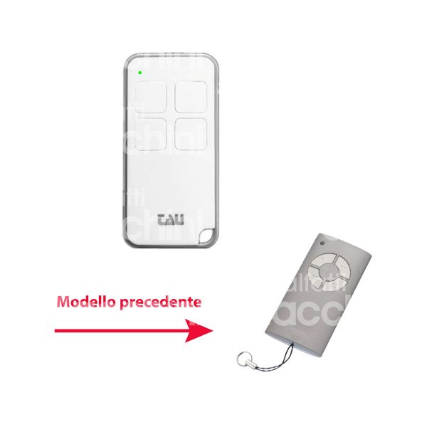 Radiocomando tau 250s-4rp 4 canali frequenza 433,92 mhz rolling-code