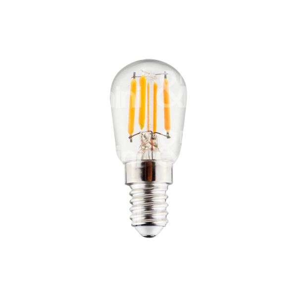 Bot lighting wld7102x2 lampadina pera led finitura vetro chiaro - attacco e14 - watt 1,5 w resa 15 w lumen 140 lm kelvin 2700 k
