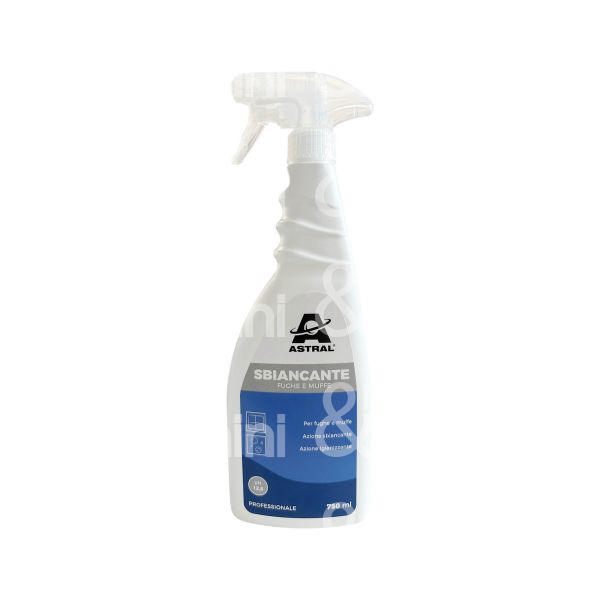 Astral pulizia pf6107 detergente sbiancante art. pf6107 utilizzo fughe e muffe capacità ml 750