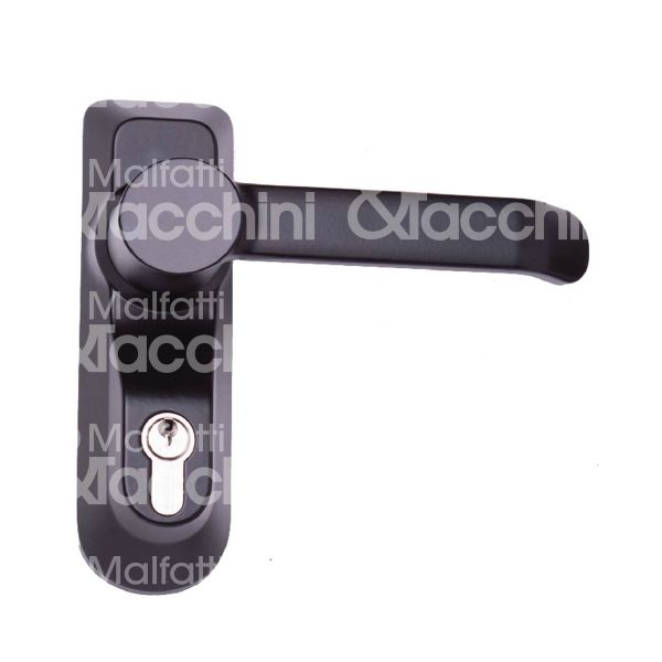 Cisa 07078680c2 placca con maniglia per maniglioni antipanico pvd inox satinato