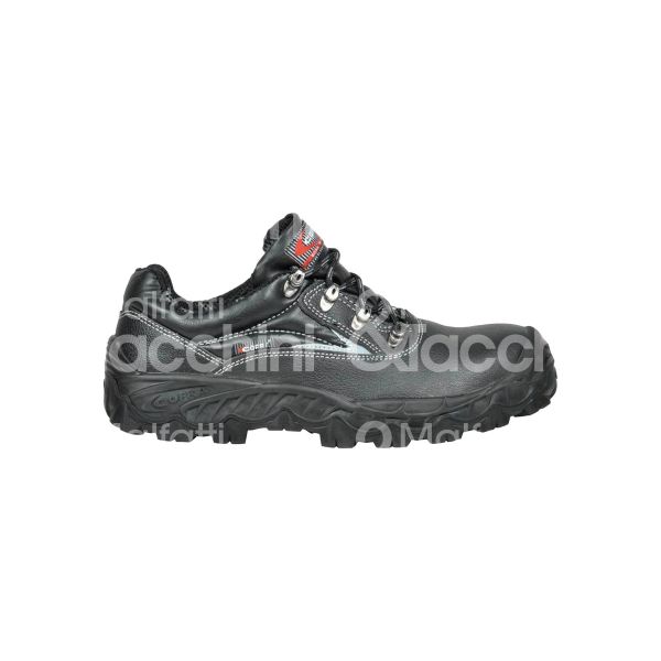 Cofra cel40 scarpa antinfortunistica bassa new celtic classe di protezione s3 src taglia 40 colore nero tomaia pelle stampata idrorepellente suola pu bidensita' puntale fiberglass cap lamina antiperforazione conformità en iso 20345:2011