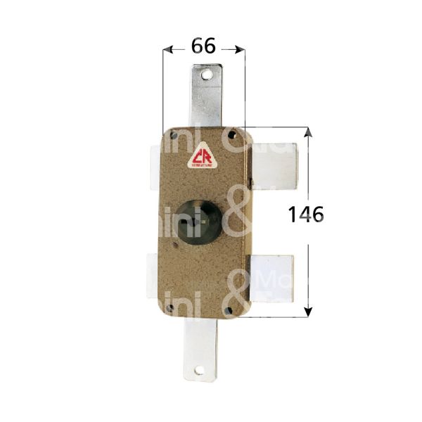 Cr 230c deviatore triplice a pompa Ø27 apertura interna con chiave ambidestra