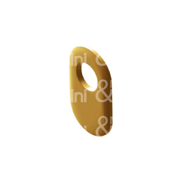 Disec a2427nb adattatore nylon foro codolo alluminio bronzato