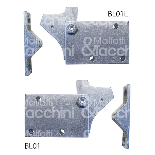 Disec bl01f6 blocca tapparella art. bl01f6 mano dx alluminio