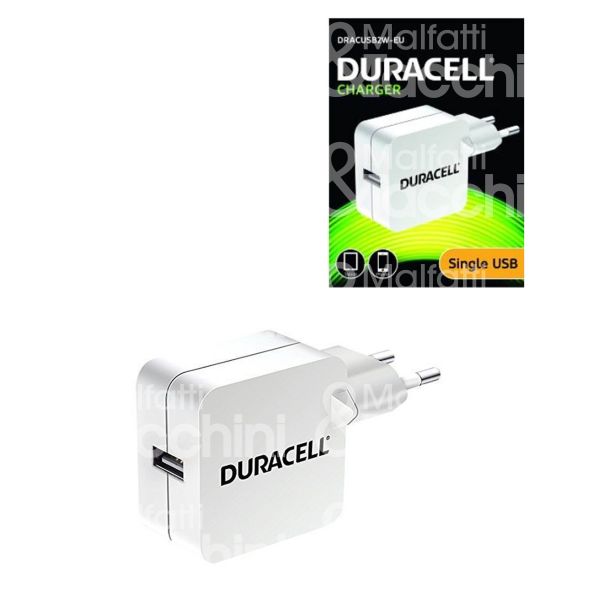 D.o.b. duusb2w caricatore di rete art. duusb2w attacco usb n prese 1 tensione 240 v output 2,4 a bianco