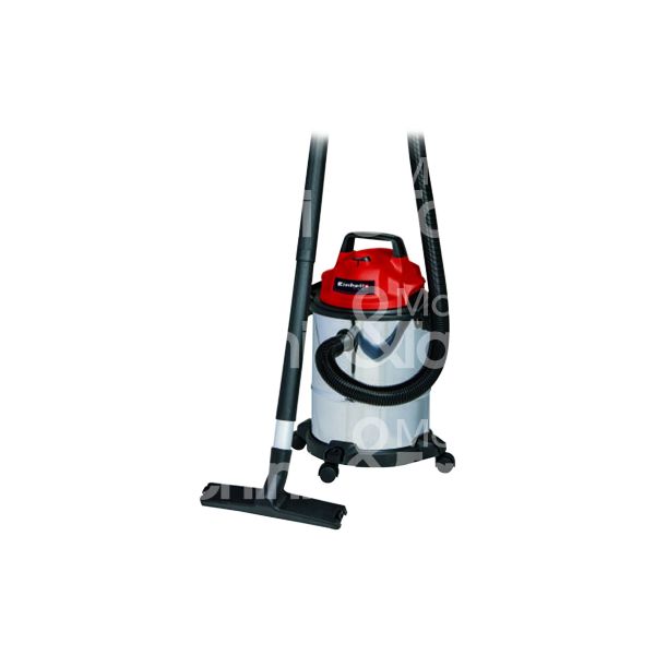 Einhell 2342390 aspiratore solidi e liquidi tc-vc 1815 s materiale plastica serbatoio lt. 15 potenza 1250 w