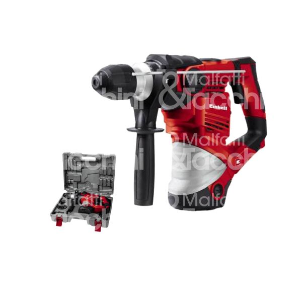 Einhell 4258478 martello tassellatore in valigetta  th-rh 160 linea classic potenza 900 w forza percussioni 3,0 j mandrino sds plus peso kg 4,1