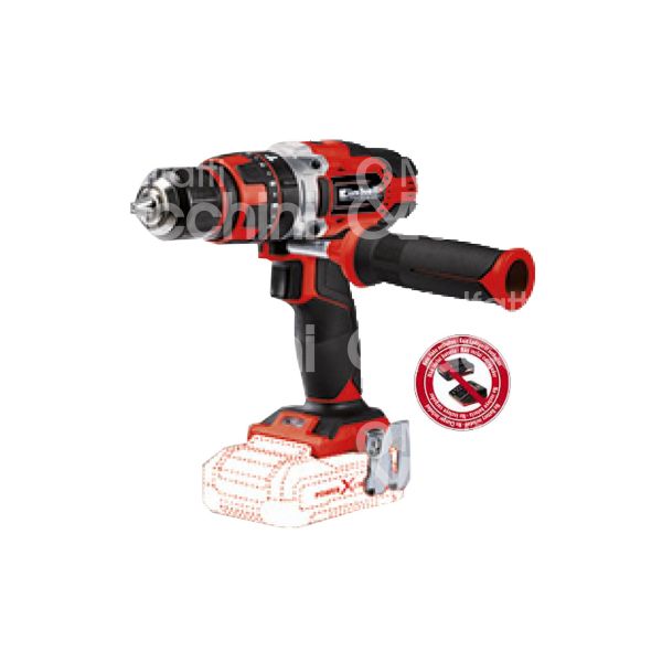 Einhell 4513926 trapano con percussione a batteria solo te-cd 18/48 li gamma x-change linea expert potenza 18 v batteria senza serraggio mm 13 peso senza batteria kg 1,3