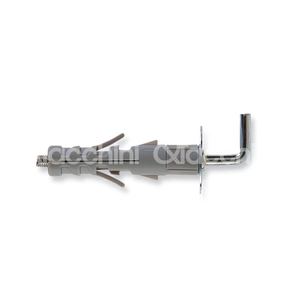 Fischer 500372 tassello nylon prolungato sb 12 l2 impronta gancio medio Ø foro mm 12 l mm 57 passo m 5