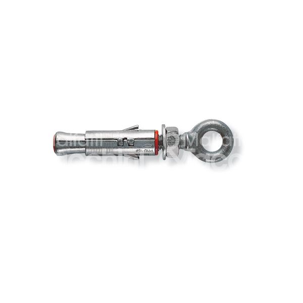 Fischer 500632 tassello metallo fissaggio pesante slm 8 occhiolo impronta occhiolo forgiato Ø foro mm 14 l mm 50 passo m 8 utilizzo 1 calcestruzzo utilizzo 2 mattone pieno