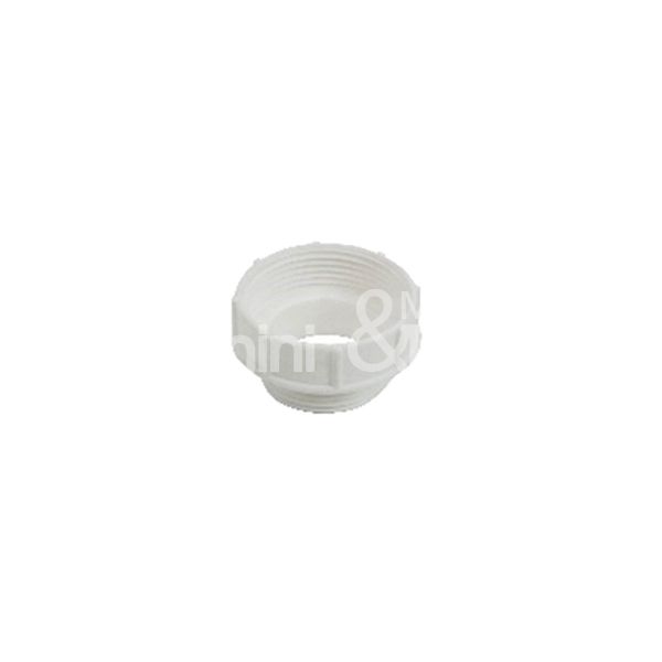 Go plast 12570dieci riduzione art. 12570dieci polipropilene bianco maschio 1 1/2 pollici femmina 1 1/4 pollici confezione pz 10