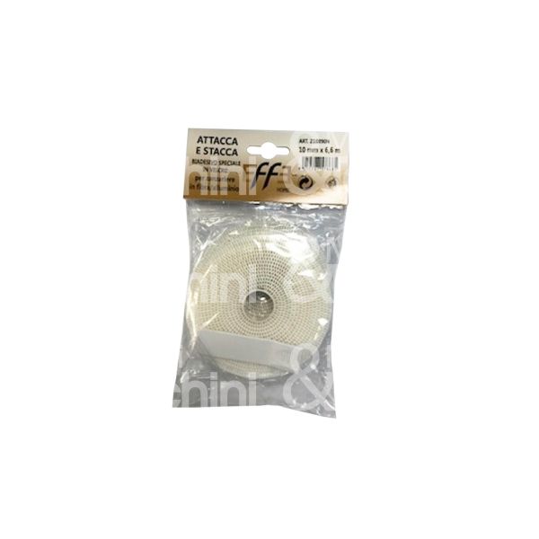 Gruppo gieffe 210890n nastro biadesivo speciale art. 210890n fibra di vetro e alluminio velcro avorio cm 0,10x6.600