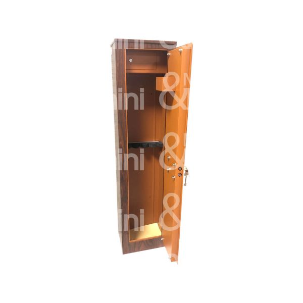 Gruppo gieffe 810030n portafucili 3 posti - finitura legno l 250 x h 1450 x p 200 n° catenacci 2