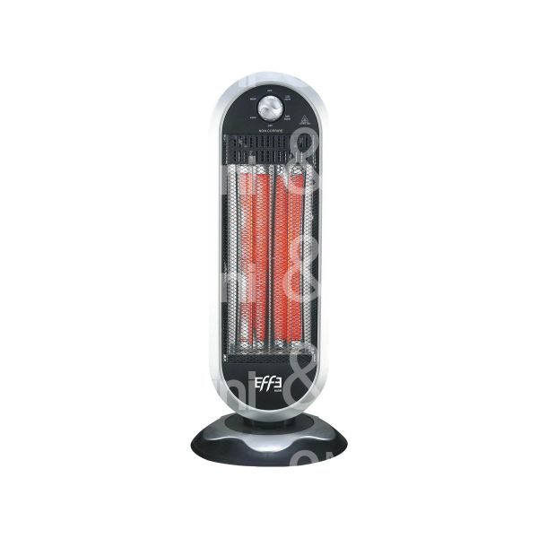 Gruppo gieffe 910250n stufa k 250 da tavolo 450/900 w livelli 2 misura lxpxh cm 30x30x79 alimentazione 220 v-240 v - 50hz telecomando senza