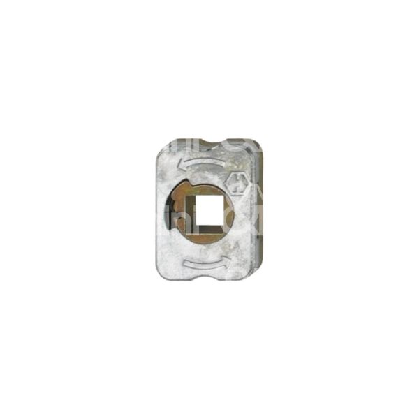 Hoppe ag 2839977 coppia molla di ritorno universale art. z-rfl8-2 acciaio zincato quadro mm 8 mano ambidestra