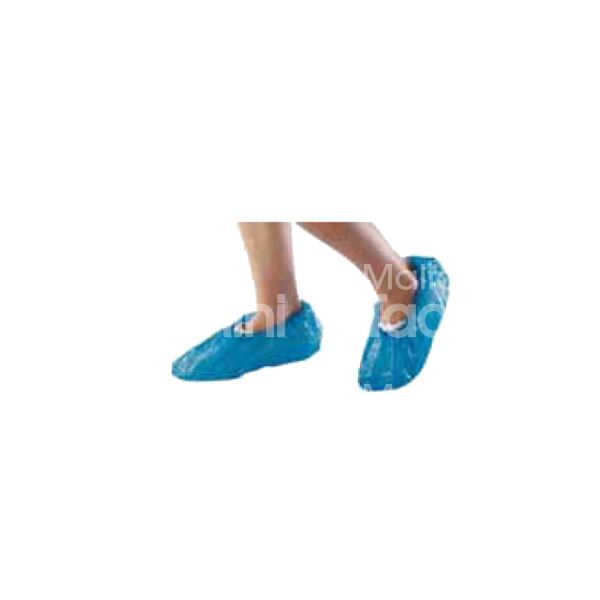 Icoguanti sovpe copriscarpe monouso art. sovpe taglia unica colore blu confezione pz 100