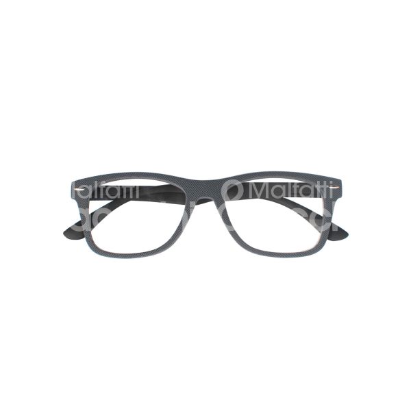 Ioi industrie ottiche italiane illigri150 occhiale da lettura illinois montatura plastica colore grigio gradazione +1.5