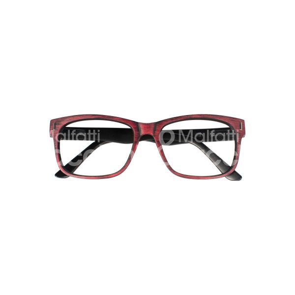 Ioi industrie ottiche italiane monros350 occhiale da lettura montana montatura plastica colore rosso gradazione +3.5