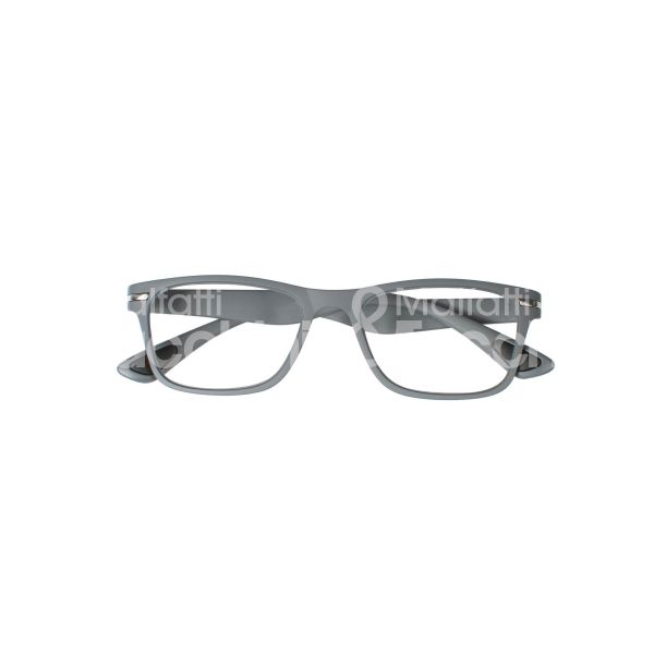 Ioi industrie ottiche italiane oklagri100 occhiale da lettura oklahoma montatura plastica colore grigio gradazione +1.0