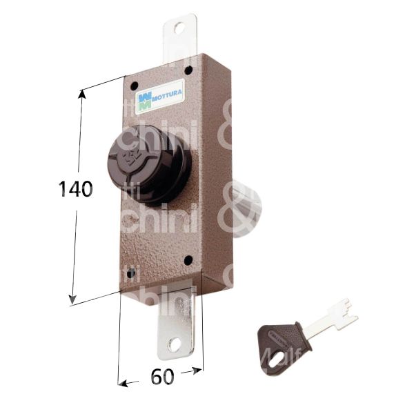 Mottura 3432660 deviatore 2 vie a pompa Ø30 apertura interna con pomolo ambidestra