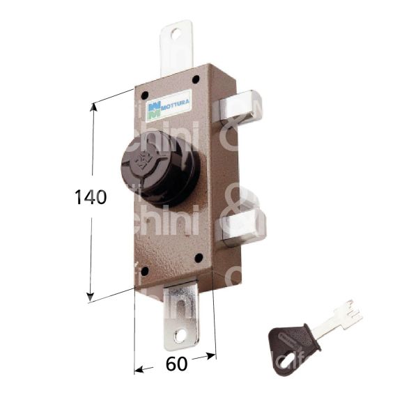 Mottura 3432960 deviatore triplice a pompa Ø30 apertura interna con pomolo ambidestra