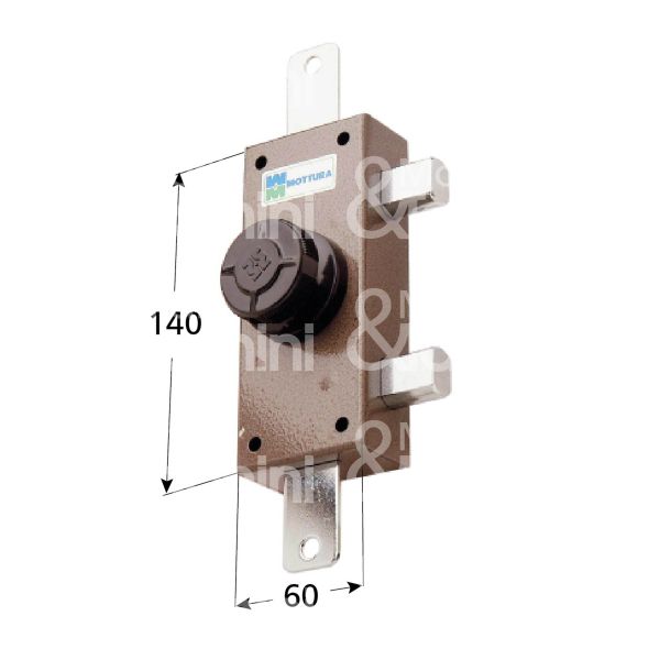 Mottura 34330 deviatore triplice apertura interna con pomolo ambidestra