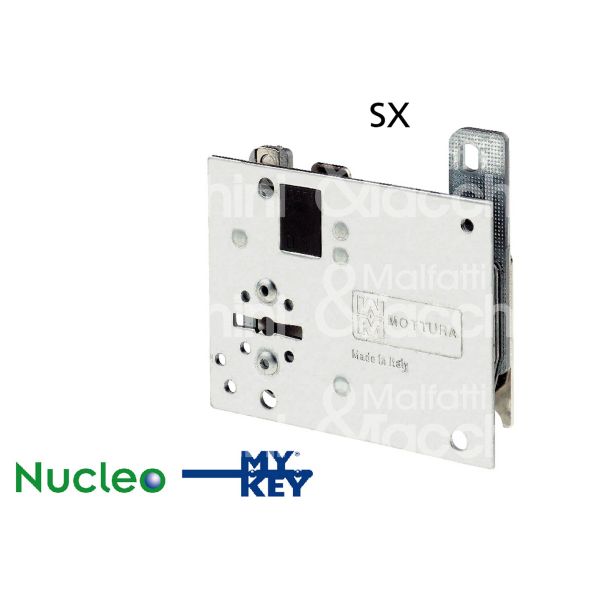 Mottura 91059bsx nucleo ricambio sx chiavi : 3 lunghezza 40 cifratura kd