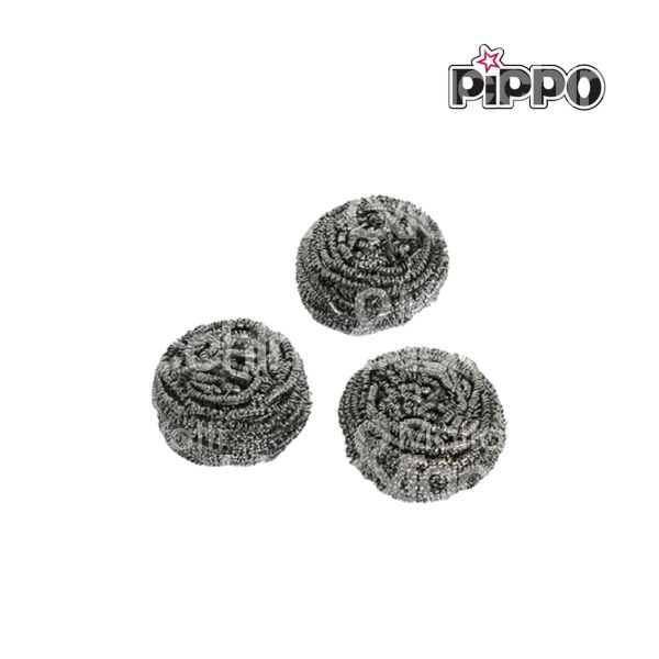 Nespoli np1819 pagliette materiale inox confezione 3 pz