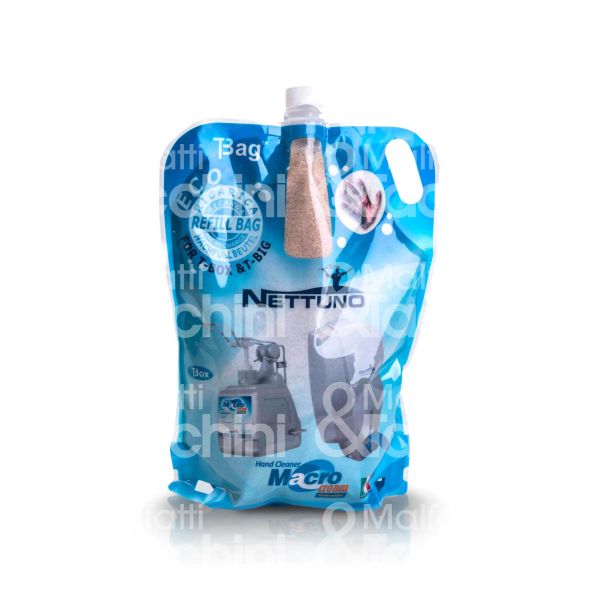 Nettuno 00790 ricarica crema t-bag in sacchetto t-bag ml 3000