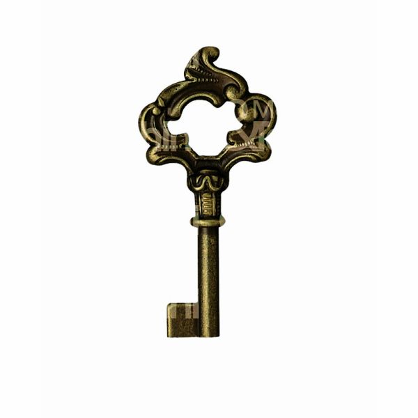 Omp porro 001738b0 chiave per mobili art. 17 ottone bronzo antico l mm 38