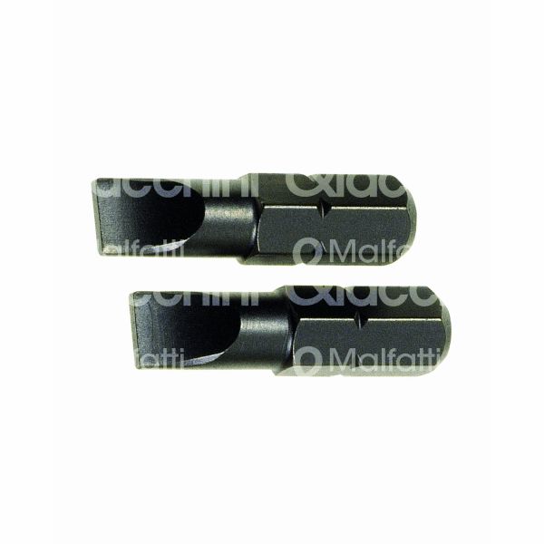 Poggi 45900 inserto per avvitatore art. 459.00 ferro impronta taglio mm 6 - l mm 25 - attacco 1/4 pollici pz 2