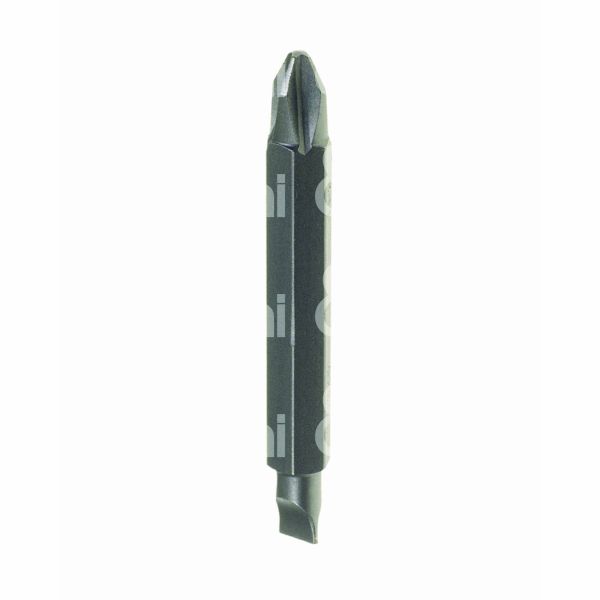 Poggi 46250 inserto per avvitatore doppio intaglio art. 462.50 ferro impronta taglio mm 7,2 - ph 3 - l mm 60 - attacco 1/4 pollici pz 1