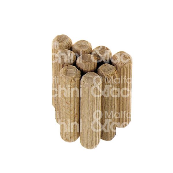 Poggi 65500 tassello legno per assemblaggio mobili art. 655.00 confezione pz 100 Ø mm 6 - l mm 30