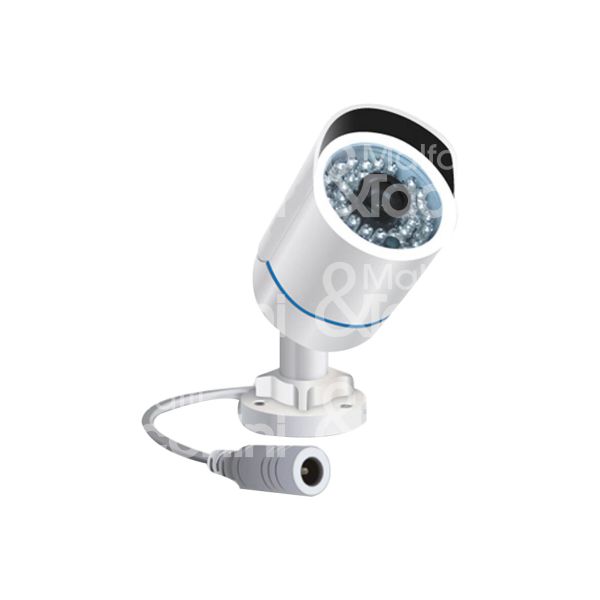 Proxe 175010 videocamera 1.0 megapixel per uso esterno trasmissione onde convogliate ingressi alim