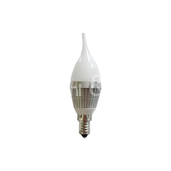 Proxe 865013 lampadina fiamma led finitura vetro opale - attacco e14 - watt 4,8 w resa 24 w lumen 230 lm