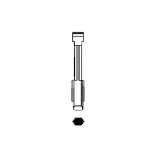 Silca fo21fh inserto chiave testa flip