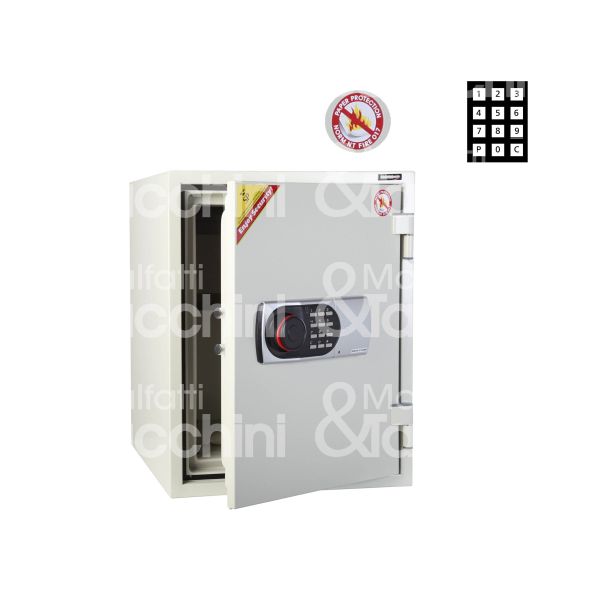 Technomax 40se armadio ignifugo verticale combinazione digitale a mobile l 404 x h 514 x p 440