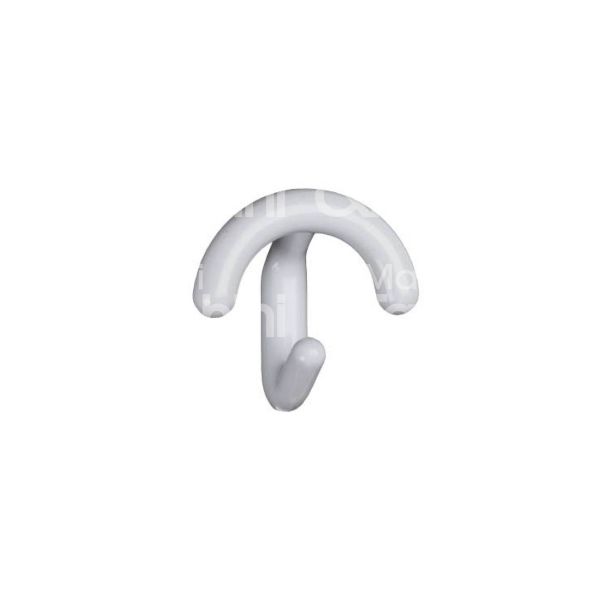 M&t sicurezza 20101 appendiabito singolo art. 20101 nylon bianco misura mm 100x104