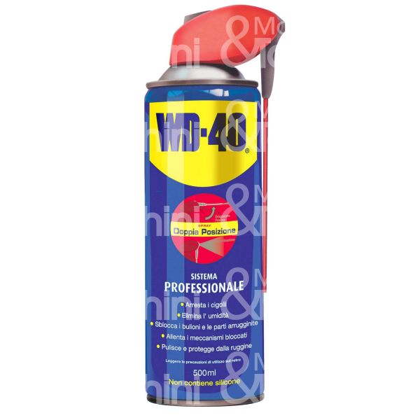 Wd-40 39134 lubrificante spray doppia posizione art. 39134 utilizzo multiuso contenuto ml 500