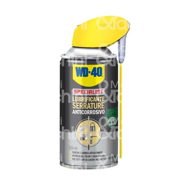 Wd-40 39308 lubrificante spray art. 39308 utilizzo serrature contenuto ml 250