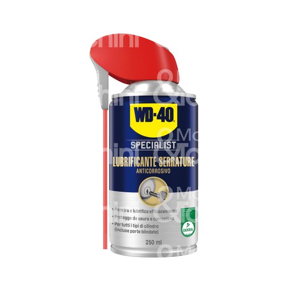 Wd-40 39308 lubrificante spray art. 39308 utilizzo serrature contenuto ml 250