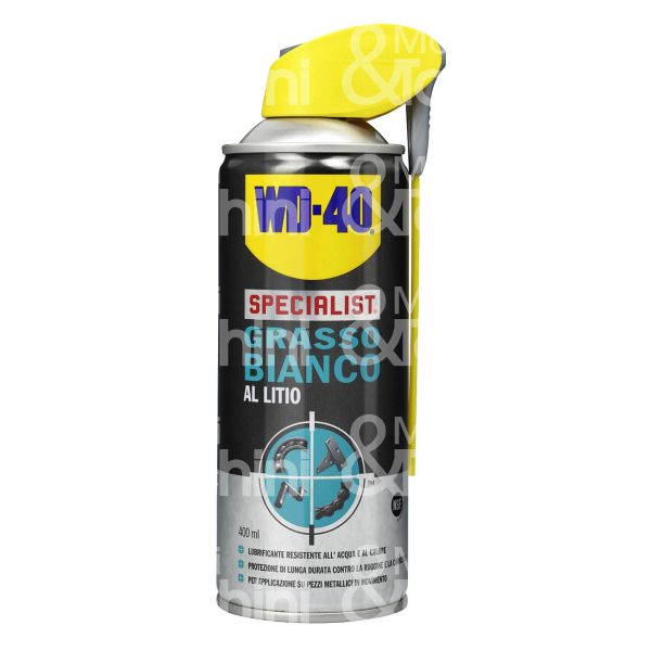 Wd-40 39391 grasso spray art. 39391 utilizzo bianco al litio contenuto ml 400