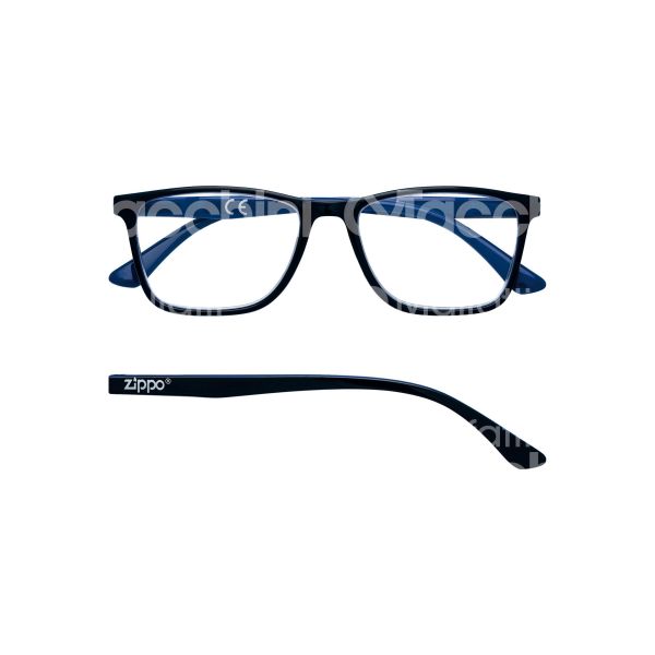 Zippo italia 31zb22b150 occhiale da lettura art. 31z b22 blu montatura plastica colore blu gradazione +1.5